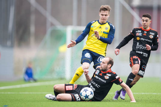 Ängelholms Elias Johansson och Karlskronas Christopher