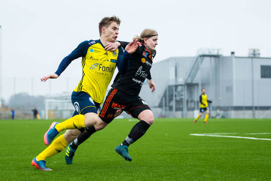 Ängelholms Elias Johansson och Karlskronas Rasmus Persson