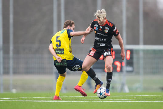 Ängelholms Marcus Eriksson och Karlskronas Joel Enarsson