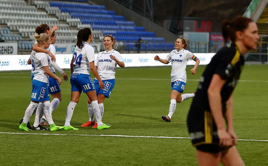 Norrköpings spelare jublar