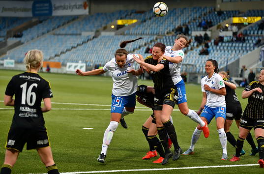 Norrköpings Maja Lundman och Norrköpings Amanda Nordlie