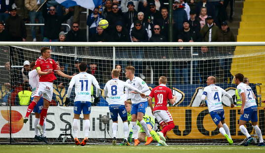 Mål 0-1 av Kalmars Viktor Elm