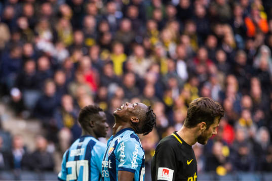 Djurgårdens Philana Tinotenda Kadewere deppar