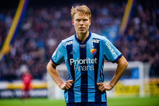 Djurgårdens Jonathan Augustinsson deppar