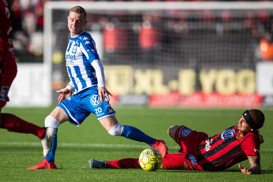 IFK Göteborgs Victor Wernersson och Östersunds Douglas