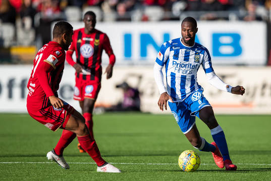 IFK Göteborgs Vajebah Kaliefah Sakor och Östersunds Noah