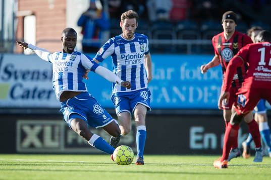 IFK Göteborgs Vajebah Kaliefah Sakor och Emil Salomonsson