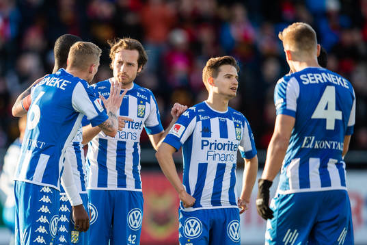 IFK Göteborgs Sebastian Eriksson, Mikkel Diskerud och Amin