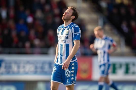 IFK Göteborgs Emil Salomonsson deppar