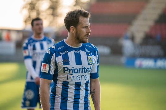 IFK Göteborgs Tobias Hysén deppar