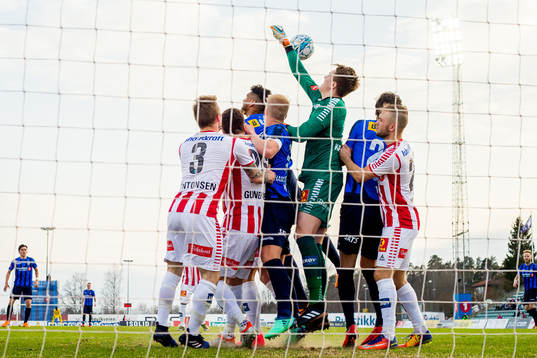 Goalkeeper Jakob Karlstrøm of Tromsø