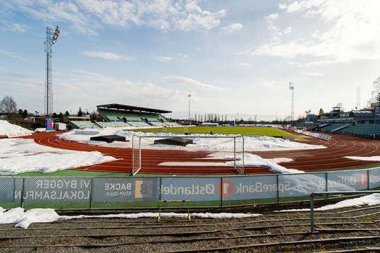General view of Nadderud stadion