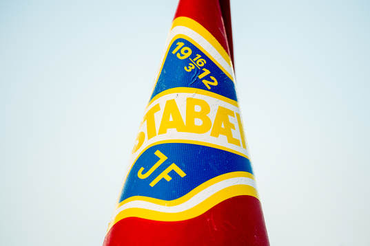 A Stabæk corner flag