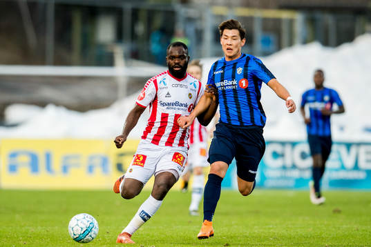 Christian Landu-Landu of Tromsø and John Hou Sæter of