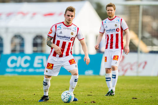 Kent-Are Antonsen and Tom Høgli of Tromsø