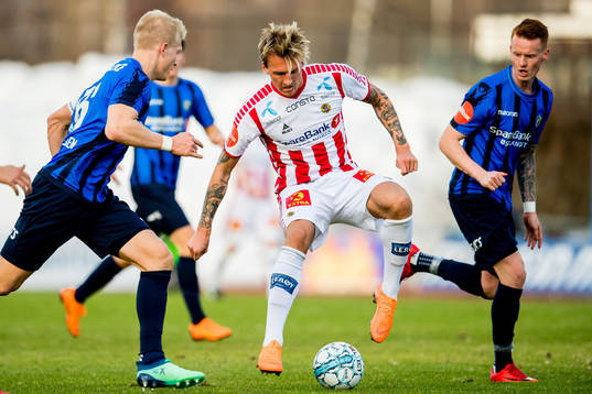 Runar Espejord of Tromsø and Martin Ovenstad of Stabæk