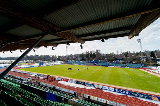 General view of Nadderud stadion