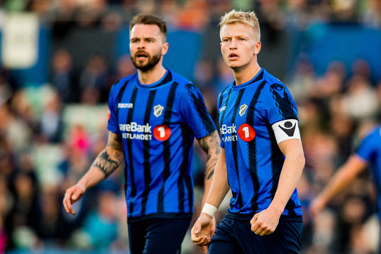 Andreas Hanche-Olsen and Vadim Demidov of Stabæk