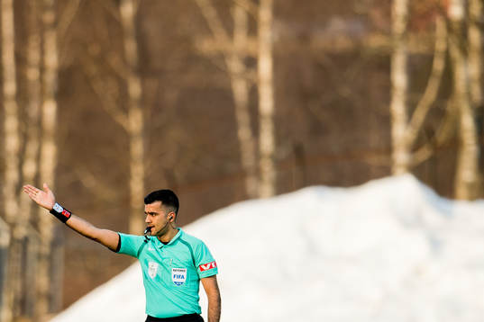 Referee Rohit Saggi