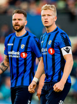 Andreas Hanche-Olsen and Vadim Demidov of Stabæk
