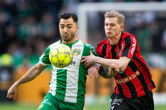 Hammarbys Jiloan Hamad och Brommapojkarnas Fritiof