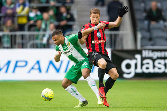 Hammarbys Serge-Junior Martinsson Ngouali och