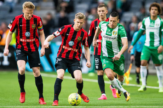 Brommapojkarnas Gustav Sandberg Magnusson och Fritiof