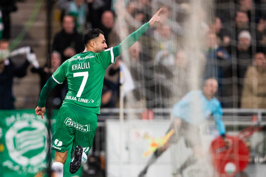 Hammarbys Imad Khalili jublar