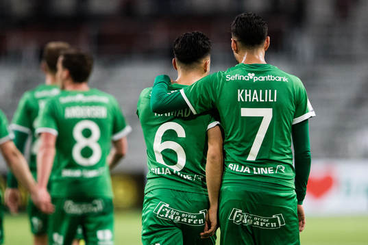 Hammarbys Hammarbys Jiloan Hamad och Imad Khalili