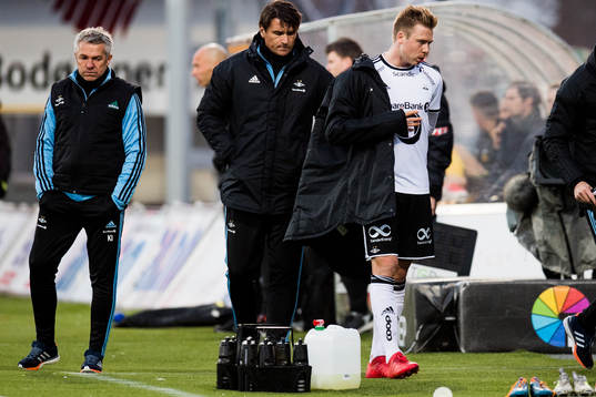 Kåre Ingebrigtsen, head coach of Rosenborg, and Alexander