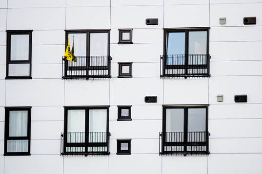 A flag of Bodø/Glimt