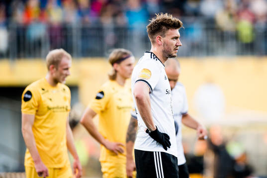 Nicklas Bendtner of Rosenborg