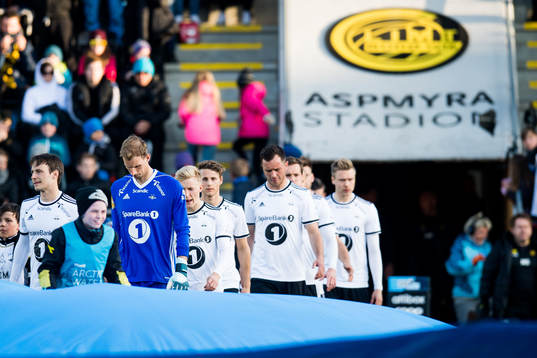 The players of Rosenborg