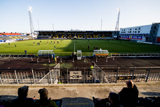General view of Aspmyra Stadion