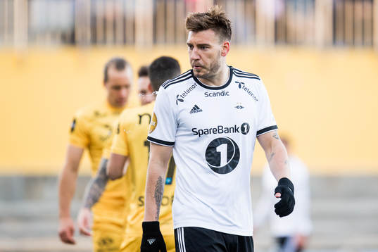 Nicklas Bendtner of Rosenborg