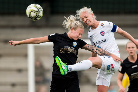 Göteborgs Filippa Curmark och Rosengårds Caroline Seger