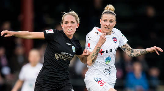 Göteborgs Elin Rubensson och Rosengårds Anja Mittag