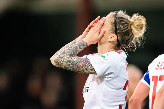 Rosengårds Anja Mittag deppar
