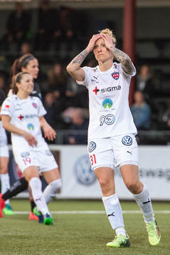 Rosengårds Anja Mittag deppar