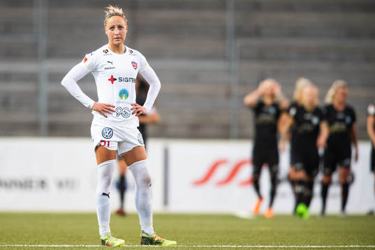 Rosengårds Sanne Troelsgaard Nielsen deppar