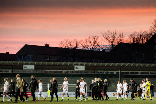 Rosengårds spelare deppar