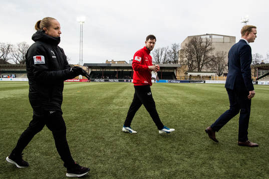 Rosengårds assisterande tränare Malin Levenstad,