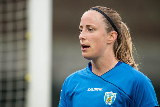 Göteborgs målvakt Loes Geurts