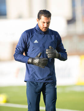 Sundsvalls målvakt Alireza Haghighi