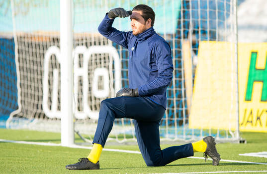 Sundsvalls målvakt Alireza Haghighi
