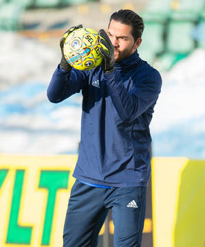 Sundsvalls målvakt Alireza Haghighi