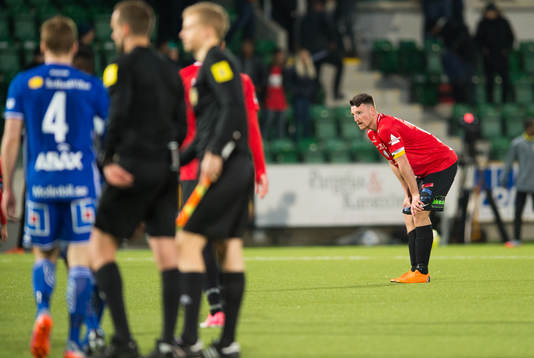 Trelleborgs Alexander Blomqvist deppar