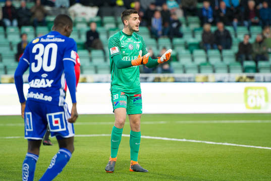 Trelleborgs målvakt Marko Johansson
