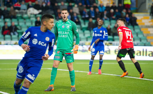 Trelleborgs målvakt Marko Johansson