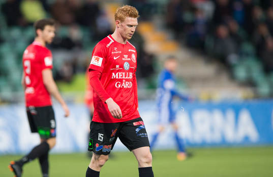 Trelleborgs Lasse Nielsen deppar